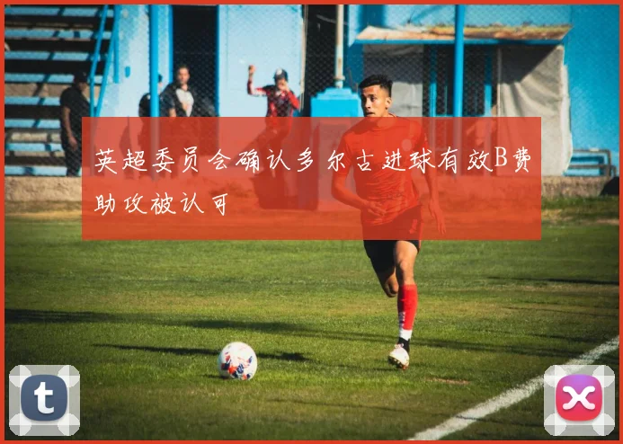 英超委员会确认多尔古进球有效B费助攻被认可